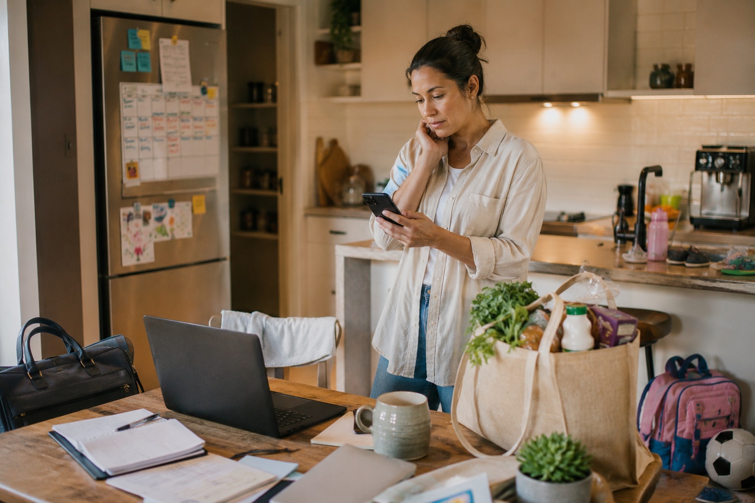 Busy woman wanting to make a difference
